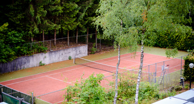 Tennisbaan bij Fletcher Hotel-Restaurant Epe-Zwolle